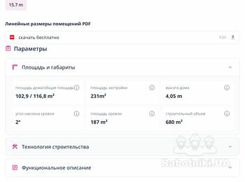 Будівництво під ключ, 123 кВ. Один поверх