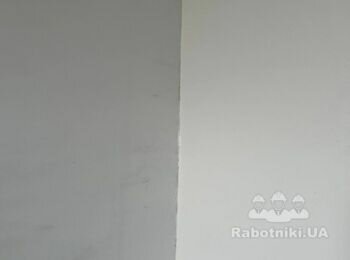 Шпаклівка карнизу, усунення тріщин, поклейка шпалер