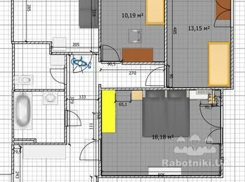 Електромонтажні роботи в 3-х кімнатній квартирі