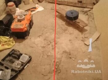 Стяжка підлоги - 1 поверх, Хрущовка