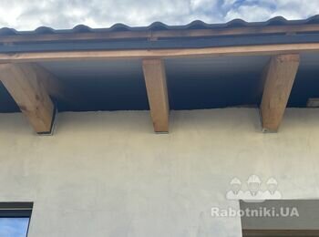 Підшивка звисів даху 54 м.п.
