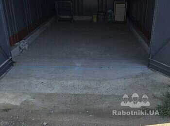Залити стяжку в гаражі