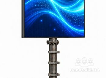 Встановлення каркасів з LED-екранами на опори