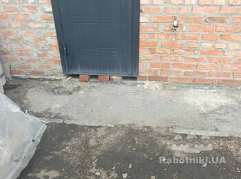 Фасад одноповерхового будику