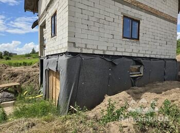 Бетонна відмостка с. Рославичі