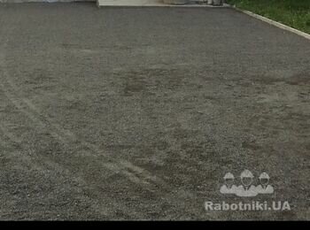 Установка 3-х столбов и закладной под ворота земляные,бетонные работы
