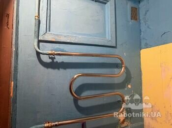 Заміна проводки 2кім. кв. + перенесення перегордки із рушникосушаркою