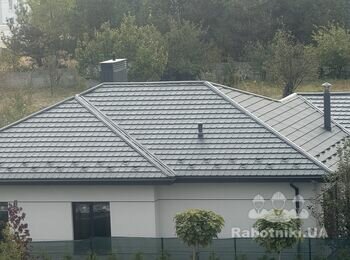 Дах Криша Перекриття даху Покрівельні роботи Забори з профнастилу Клад