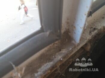 Установка листового стекла " под ключ" в раму из уголка.