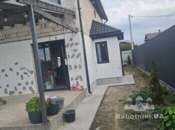 Утеплення фасаду з покриттям баранчик