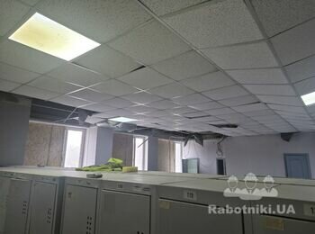Монтаж стелі типу "Амстронг" , та інші роботи