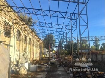 Монтаж профнастилу