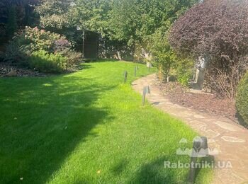 Заміна вуличних світильників на ділянці