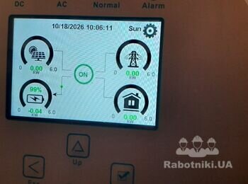 Налаштуваня інвертр. Deye: PV струм 0А, перевірка підключень CT-датчік