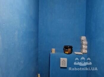 Укладання настінної плитки в санвузлі (+-15 м)