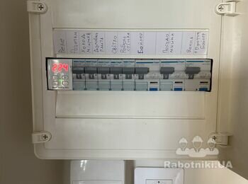 Роботи з електрикою та дрібний малярний ремонт