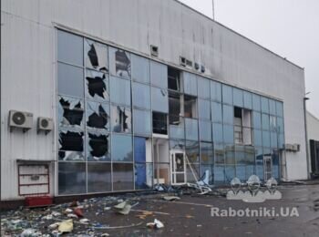 Демонтаж фасаду та монтаж сендвіч-панелей 160м2