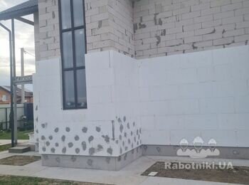 Завершити утеплення будинку з покриттям баранець