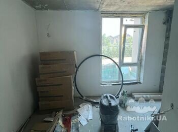 Монтаж підвіконика та ГКЛ