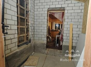 Внутрішні роботи у пристройці