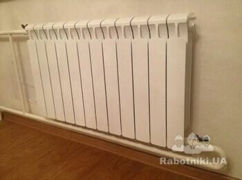 Замена 1 или 2 батарей отопления