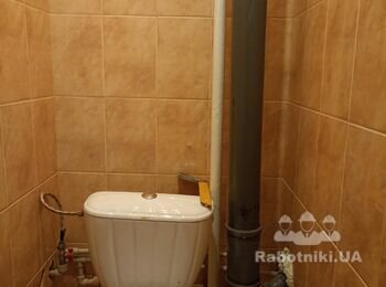 Сделать короб на трубы в туалет