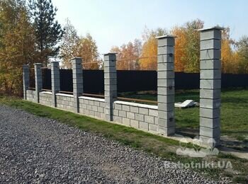 Вкласти блоки паркану, 180 шт