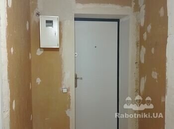 Шпаклевка прихожей