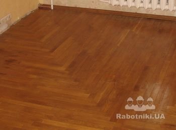 Реставрация паркета 42м.кв., Киев, Оболонь