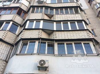Утеплення лоджії ззовні 4 поверх