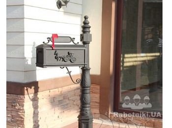 Изготовление почтового ящика в американском стиле