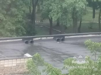 Ремонт кровли (рубероид)
