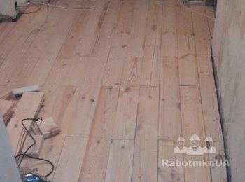 Циклевание пола, снять слой