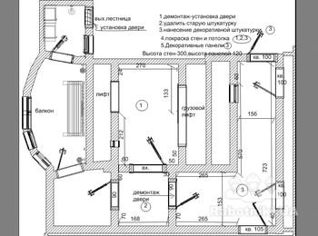 Ремонт этажа и общего коридора в доме по пр.Героев Сталинграда
