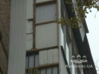 Демонтаж вагонки обшивка металлом.