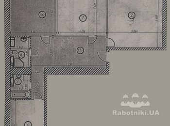 Ремонт в 3к квартире под ключ. Новостройка