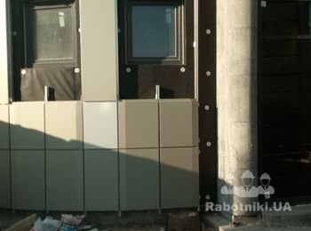 Вентильований фасад монтажники