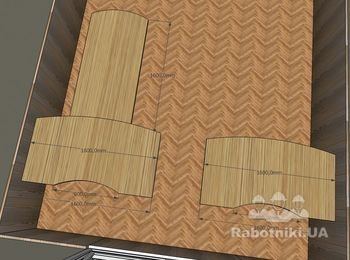 Изготовление столешниц (Стол руководителя)