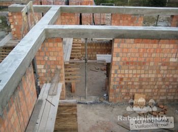 Залить монолитный пояс одноэтажный дом