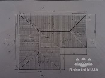 Кровля впльмовая г образная