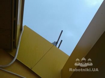 Нужно сделать навес на болконе