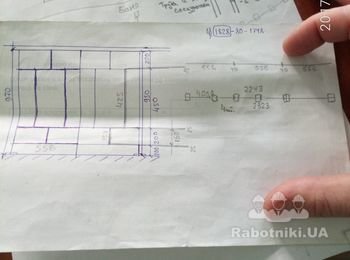 Монтаж секций ограждения