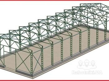 Строительство Ангара под ключ 1000м