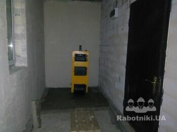 Подключить котел твердотопливный + тёплый пол