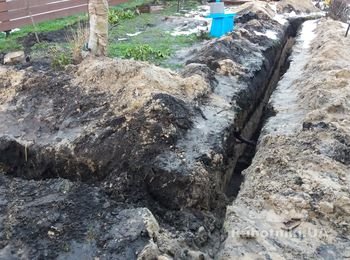 Засыпка траншей (30м)