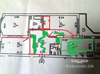 Работа для штукатура. Просьба указать цены