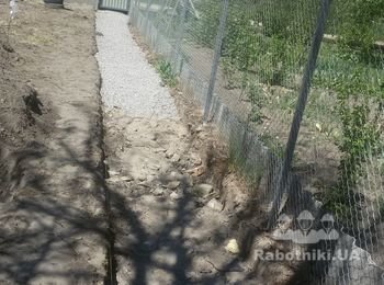 Укладка тротуарной плитки