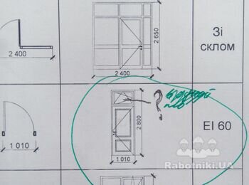 Дверь противопожарная EI60