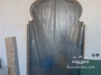 Доделать арку в восточном стиле по эскизу