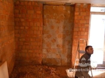 Установка окна 2500 Х 1150 с лентой 500грн